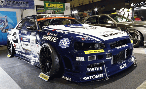 URAS Nissan Skyline R34 (ER34) Super Wide Body Kit (2 Door)