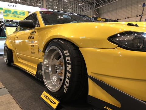 URAS Nissan Silvia S15 Type GT Rear Fenders (+80mm)