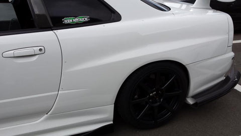 URAS Nissan Skyline R34 (ER34) Type R Rear Half Spoiler (4 Door)