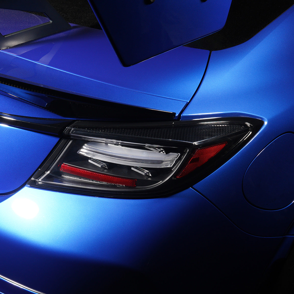 D-Max Toyota GR86 / Subaru BRZ (ZN8 / ZD8) LED Tail Lamps, Sequential Signals (Black)