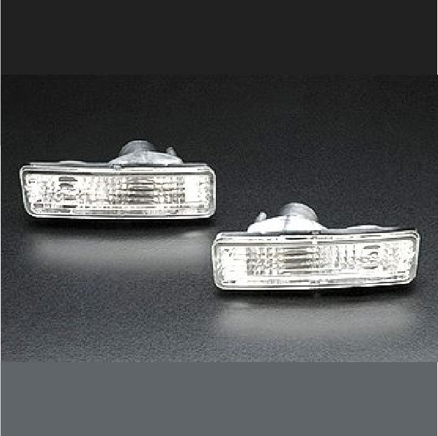 Wise Square Nissan 180SX (RPS13) Crystal Bumper Turn Signals (Zenki)