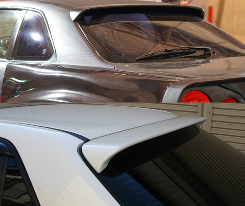 URAS Nissan Skyline R34 (ER34) Roof Spoiler