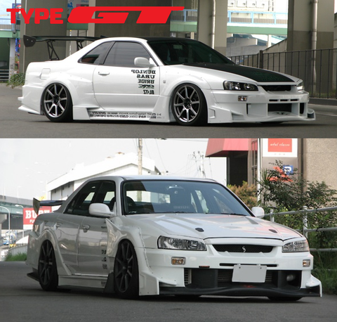 URAS Nissan Skyline R34 (ER34) Type GT Rear Bumper