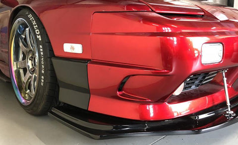 URAS Nissan 180SX (RPS13) Kouki Front Bumper Side Protectors