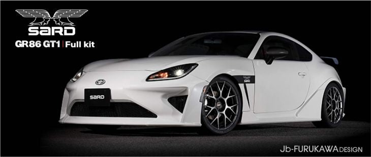 SARD Toyota GR86 (ZN8) GT1 Front Fender and Canard Set