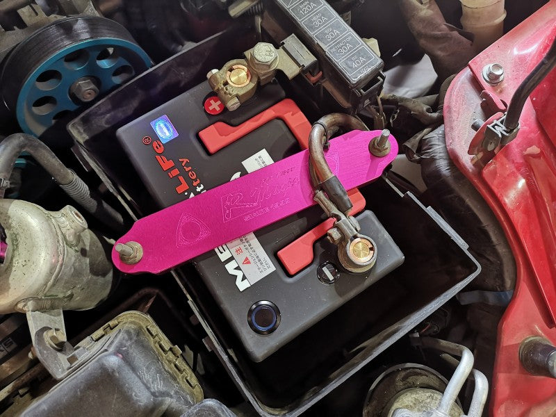 R Magic Mazda RX-7 / RX-8 Mega Life Battery Stay (FC3S, FD3S, SE3P)