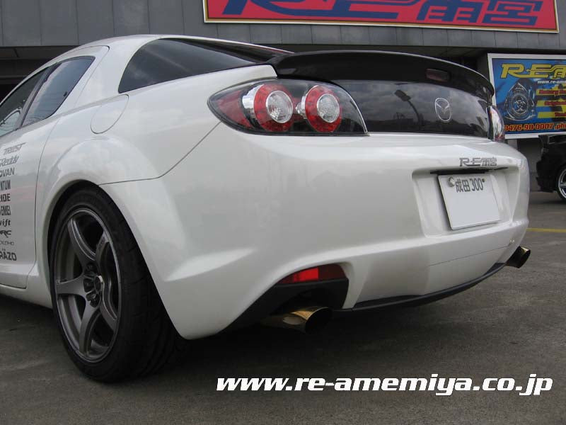 RE Amemiya RX-8 Dolphin Tail Muffler Afterr