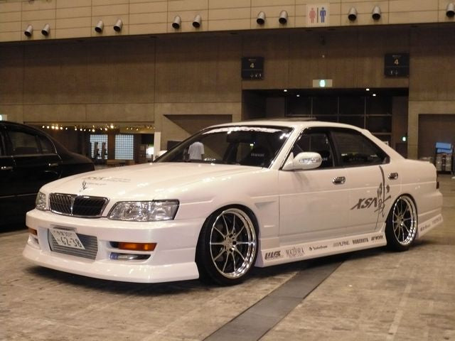 BSK Nissan Laurel (C35) 3-Piece Aero Set (Front Bumper, Side Steps, Rear Bumper)