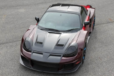 TRIAL Toyota MR-S (ZZW30) Wide Body Bonnet (FRP)