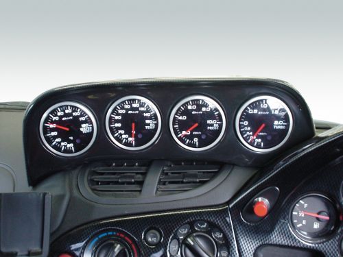 R Magic Mazda RX-7 (FD3S) Quad Gauge Panel