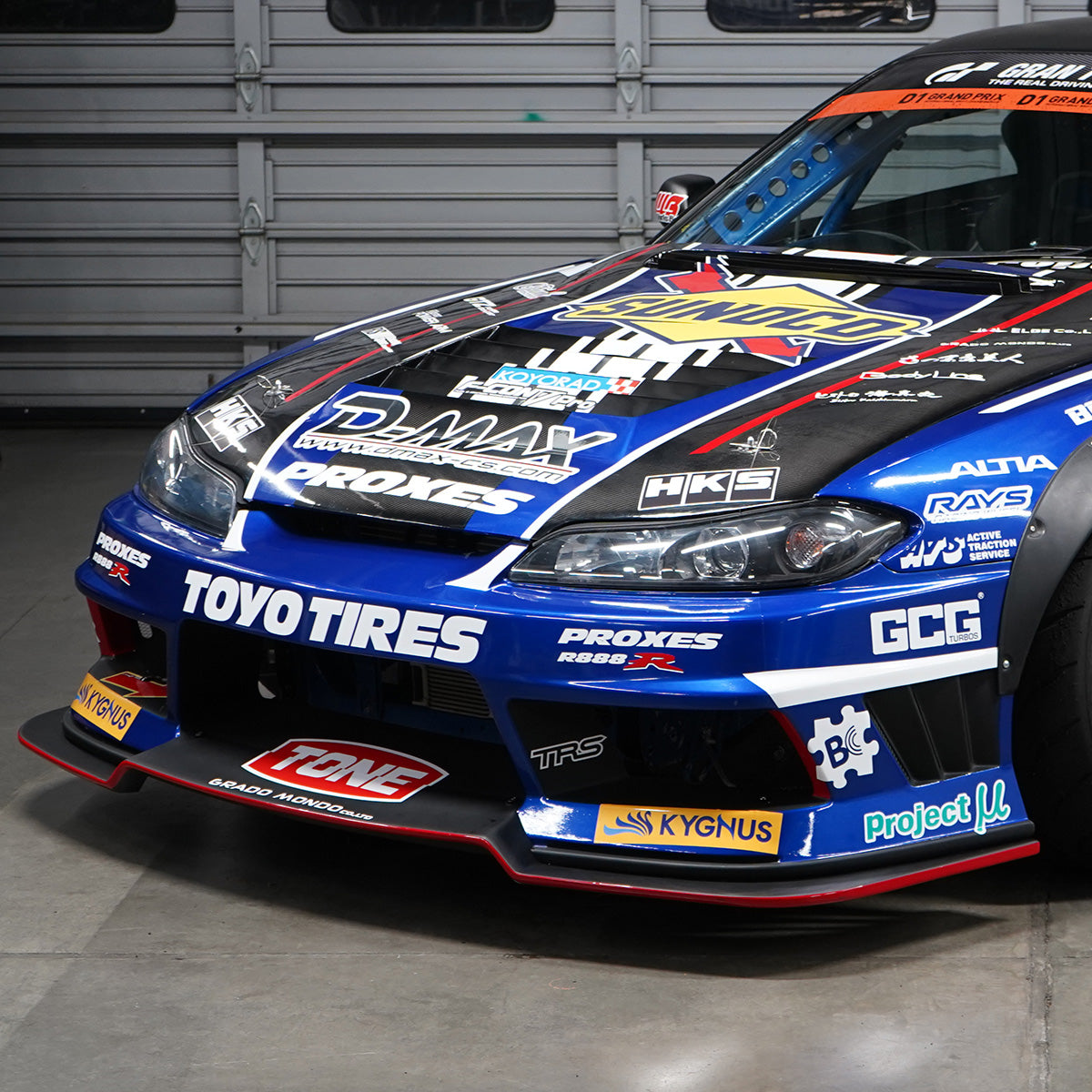 D-Max Nissan Silvia (S15) Racing Spec Front Lip Spoiler Ver. II
