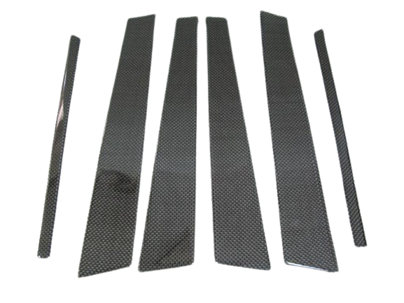 URAS Nissan Skyline R34 (ER34) Carbon Pillar Covers (2 Door)