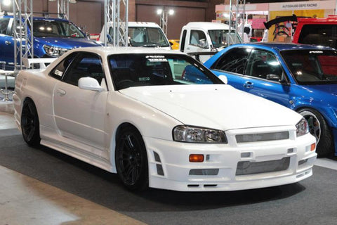 URAS Nissan Skyline R34 (ER34) x Shorin Wide Body Kit without Hood (2 Door)