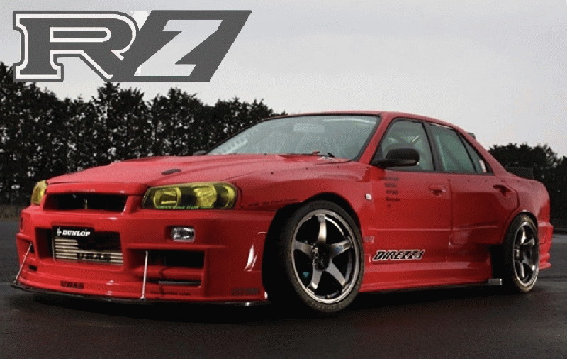 URAS Nissan Skyline R34 (ER34) Type RZ Front Bumper
