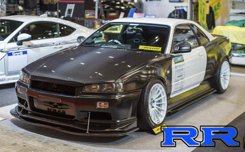 URAS Nissan Skyline R34 (ER34) Type RR Side Skirts (2 Door)