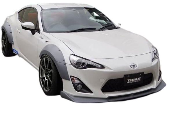 URAS Toyota 86 / Subaru BRZ (ZN6 / ZC6) Sports Over Fenders (BRZ)