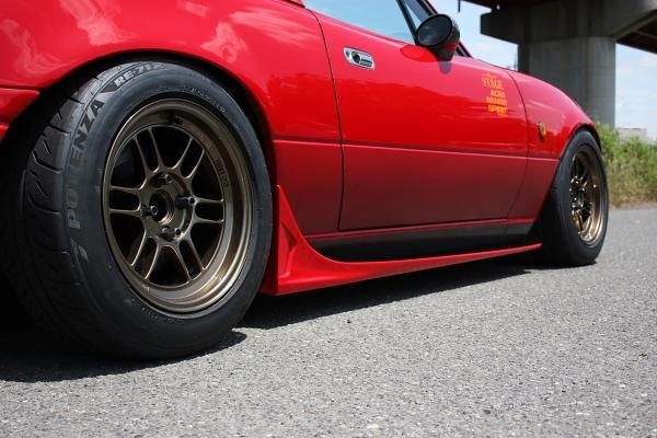 Garage Vary Mazda Roadster (NA6 / NA8) T-S Side Steps (FRP)