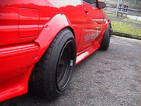 Jubiride Toyota Corolla Levin / Trueno (AE86) Over Fenders