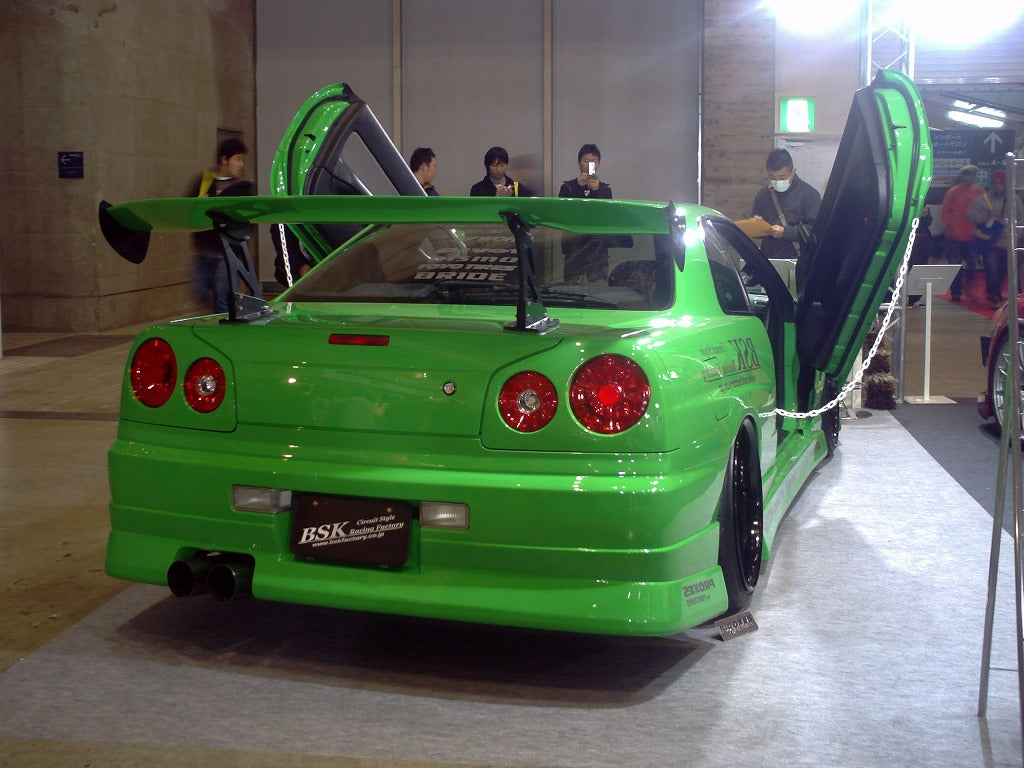BSK Nissan Skyline R34 (ER34) 3-Piece Aero Set (Front Bumper, Side Steps, Rear Bumper)