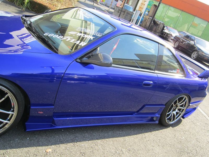 Car Modify Wonder Nissan Silvia (S14 Zenki) GLARE Side Steps