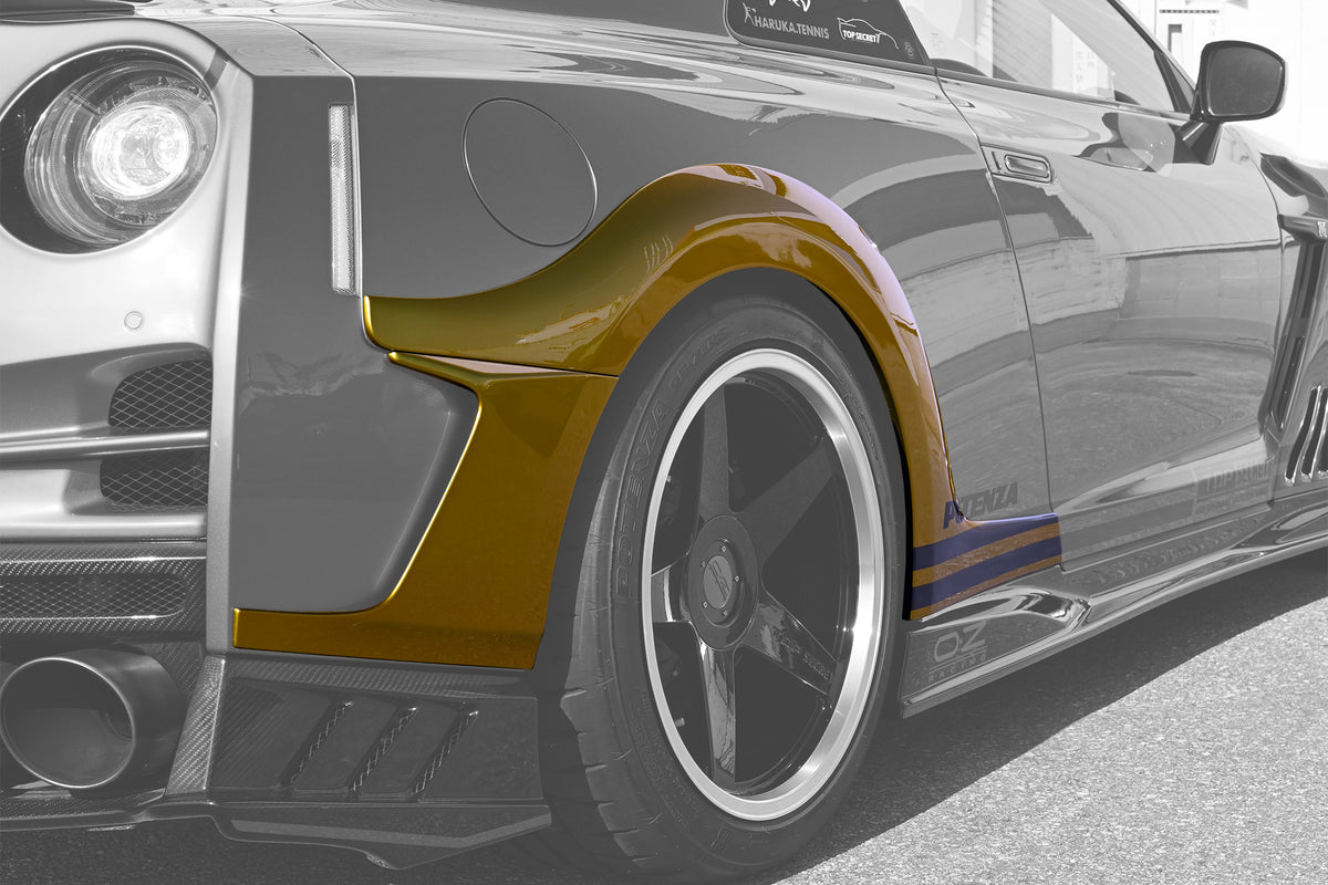 Top Secret R35 M17 Rear Over Fenders