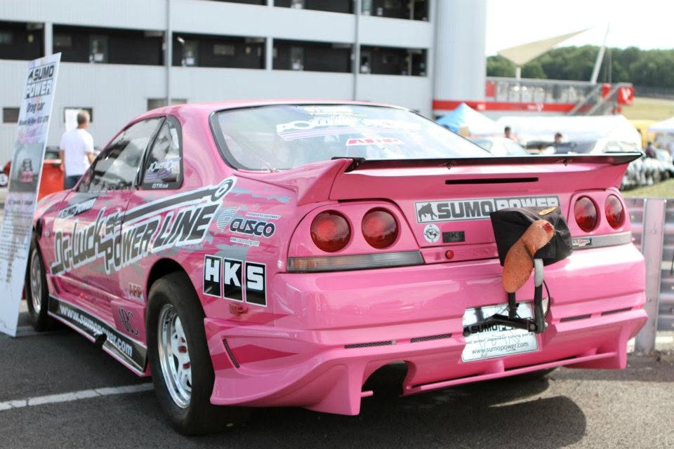 Do-Luck Nissan Skyline GT-R (BCNR33) Side Panels for Trunk-Integrated Wing Stay
