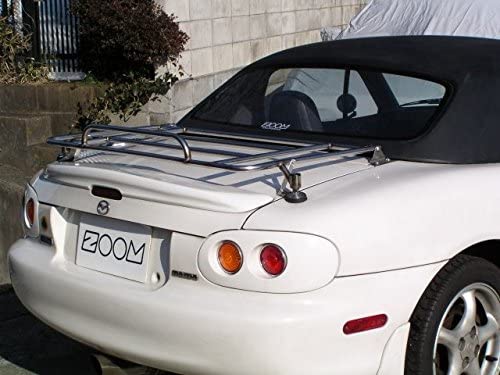 ZOOM ENGINEERING Mazda Roadster (NA & NB) Stainless Trunk Carrier 19mm