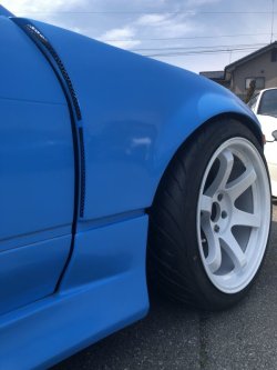 KOGUCHI POWER Nissan Silvia S13 Front Wide Fenders
