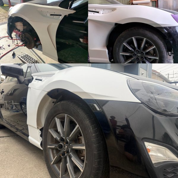 Do-Luck Toyota 86 / Subaru BRZ (ZN6) Wide Fender Set (+25mm