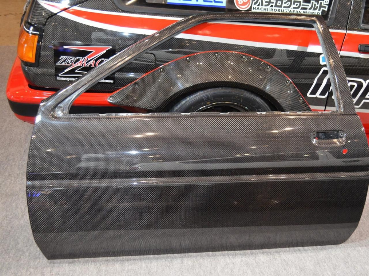 IMPULSE Toyota Corolla Levin / Trueno (AE86) Dry Carbon Door (One Side)