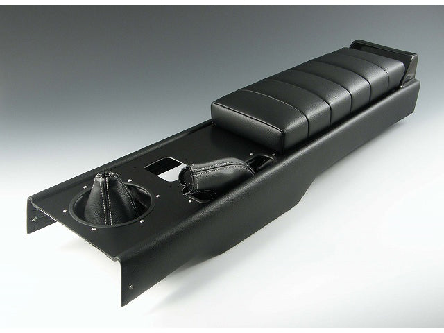 ZOOM ENGINEERING Mazda Roadster (NA6 / NA8) Eunos NA Roadster Manual Trad Style Console (Black Leather) (Black Custom Color Leather)