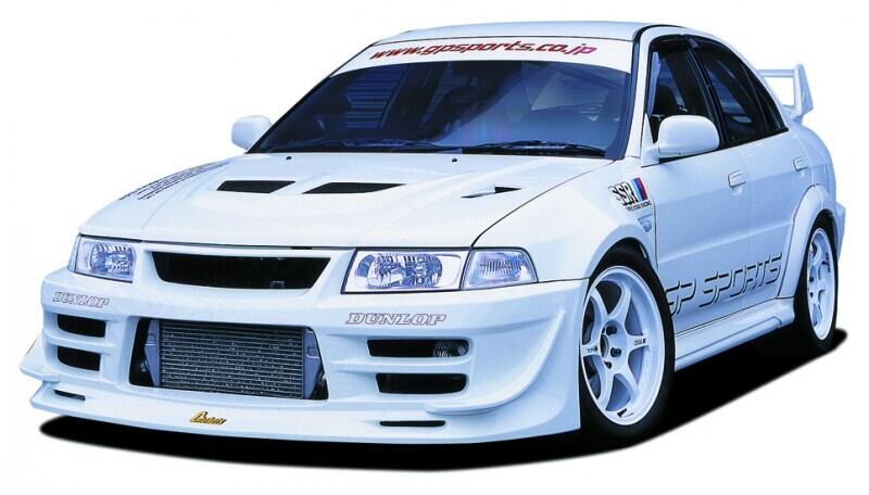 GP SPORTS Mitsubishi Lancer Evolution IV to VI (CN9A / CP9A) Chokets CN/CP9A Canards