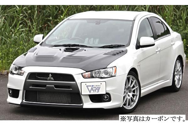 Garage Vary Mitsubishi Lancer Evolution X (CZ4A) Bonnet (FRP)