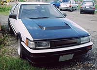 D.speed Toyota Sprinter Trueno (AE86) Aero Shape Bonnet