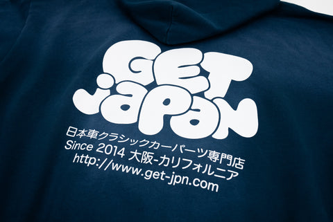 GET Japan Shop Hooded Sweatshirt (Navy)