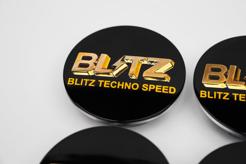 Blitz Technospeed Z1 Reproduction Center Caps *Black/Gold*