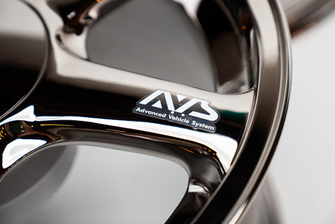 Yokohama AVS VS6 18" 9J +18 (5x114.3) *Triple Black Chrome*