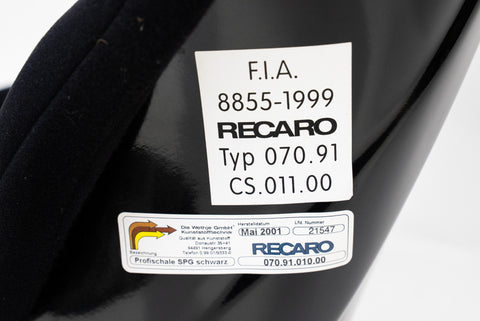 Recaro SPG Bucket Seat
