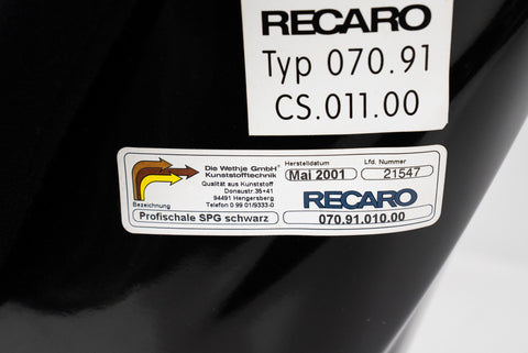 Recaro SPG Bucket Seat