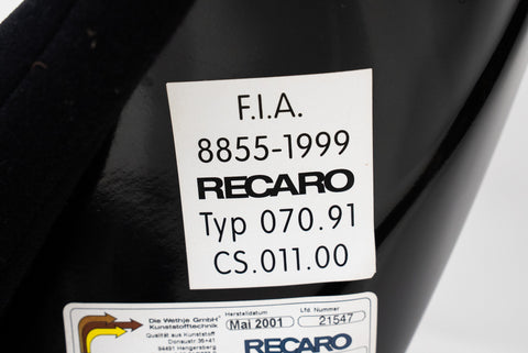 Recaro SPG Bucket Seat