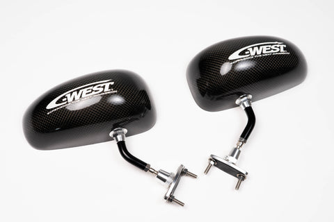 C-West Dry Carbon GT Mirror
