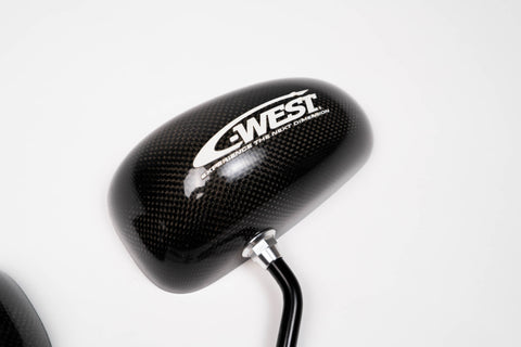 C-West Dry Carbon GT Mirror