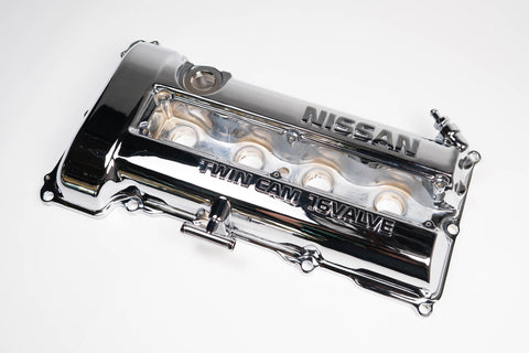 Nissan S13 SR20DET Valve Cover *Triple Chrome Plated*
