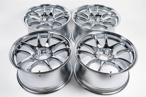 WORK CR Kai 17" 9J +17, 9J +28 (5x114.3) *Triple Chrome Plated*