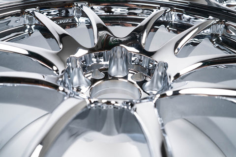 WORK CR Kai 17" 9J +17, 9J +28 (5x114.3) *Triple Chrome Plated*