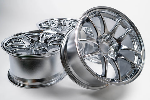 WORK CR Kai 17" 9J +17, 9J +28 (5x114.3) *Triple Chrome Plated*