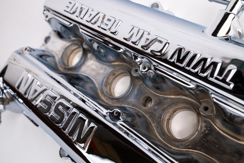 Nissan S13 SR20DET Valve Cover *Triple Chrome Plated*