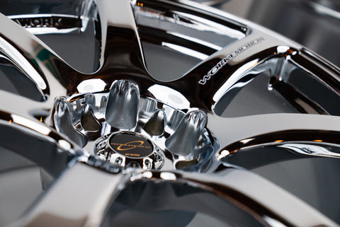 Work Emotion XT7 17" 9J +17, 9J +28 (5x114.3) *Triple Chrome*