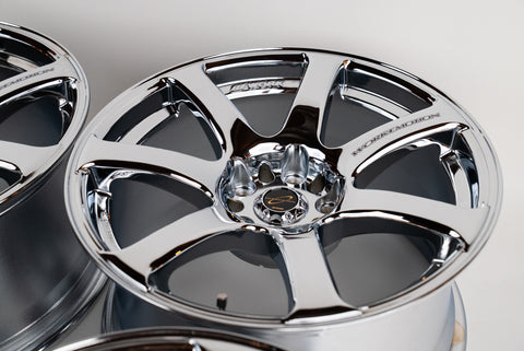 Work Emotion XT7 17" 9J +17, 9J +28 (5x114.3) *Triple Chrome*