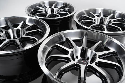 5Zigen ProRacer Fireball RR Wheels 17"/18" (5x114.3/100) *NOS*